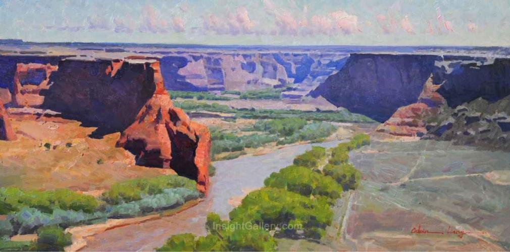 A View from Canyon de Chelly by Calvin Liang